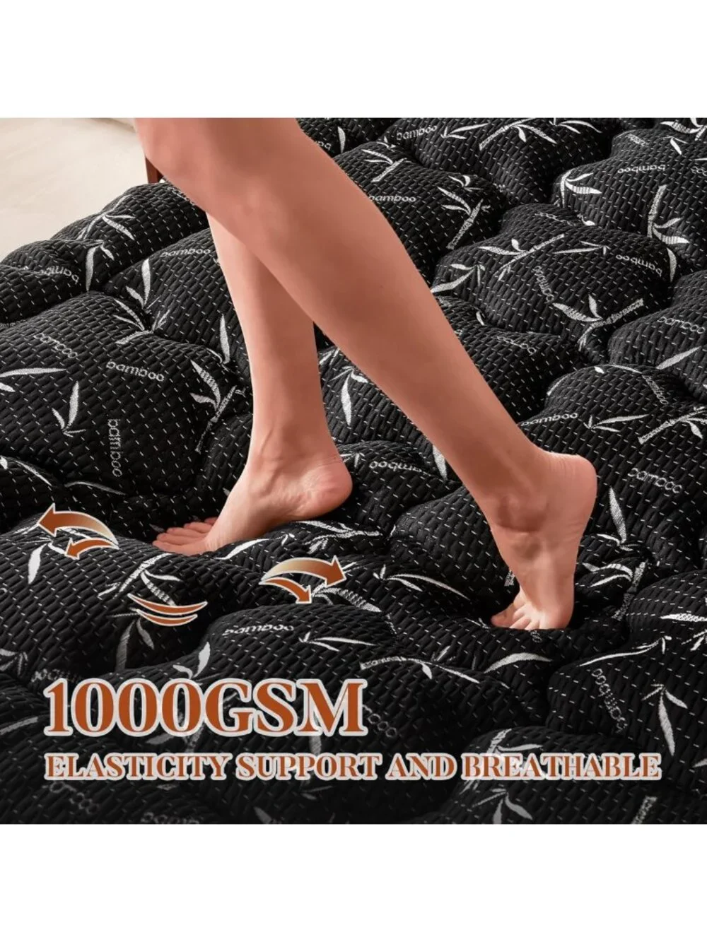 Queen Thick Pillow Top Mattress Topper, 21 Inch Deep Pocket, Soft Waterproof
